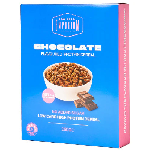 Protein Cereal Chocolate 250g-Low Carb Emporium-Matakana Pharmacy