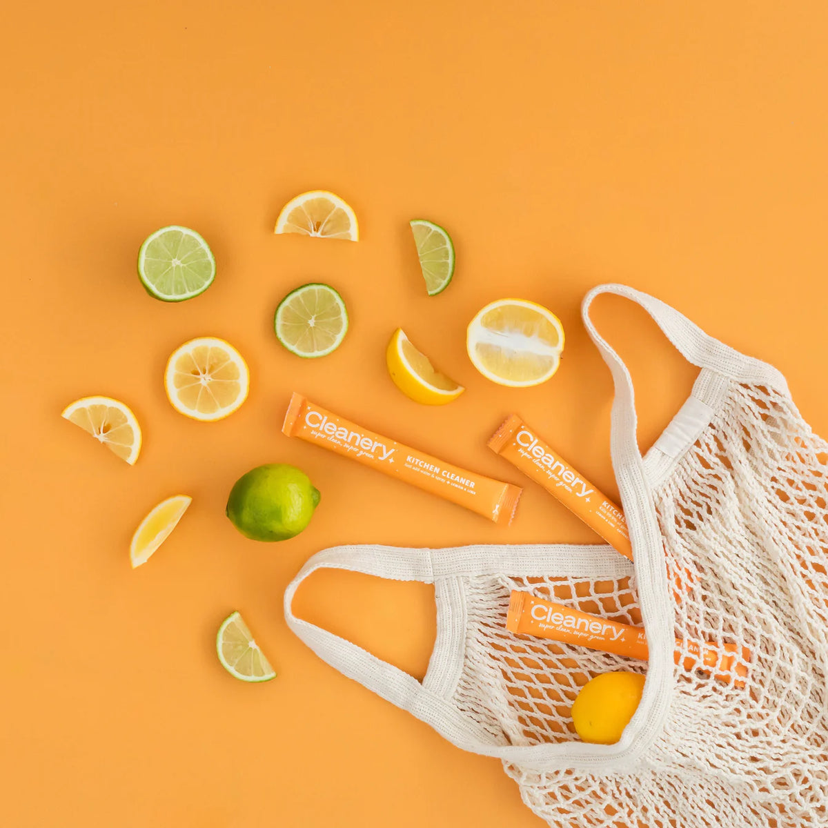 Cleanery Lemon & Lime Kitchen Cleaner 16g - Individual Sachet-Cleanery-Matakana Pharmacy