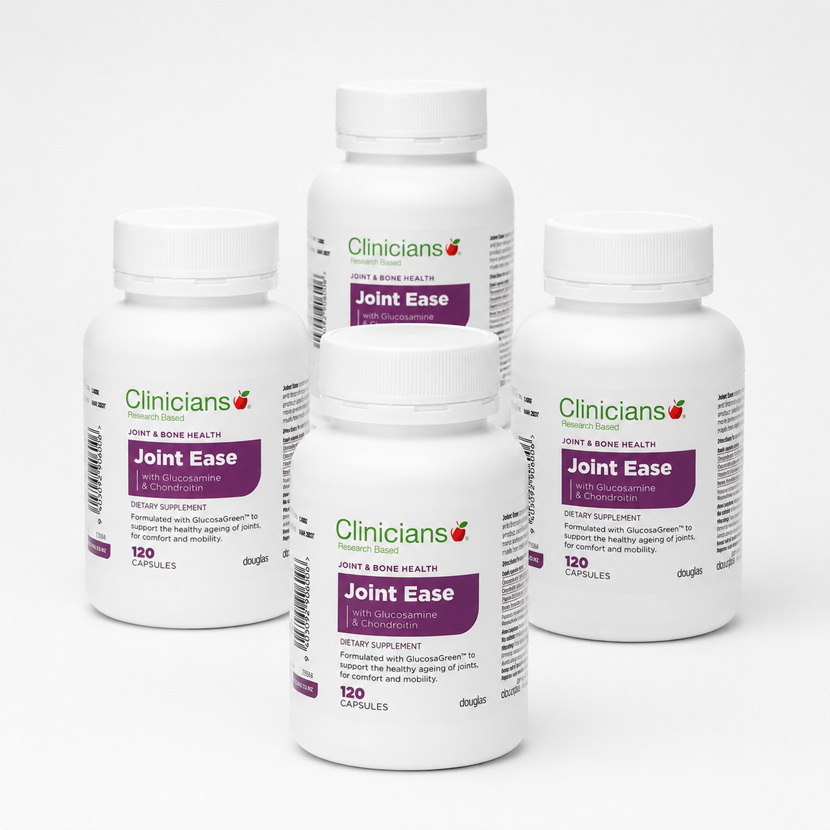 Clinicians Joint Ease with Glucosamine Value 4 Pack-Clinicians-Matakana Pharmacy