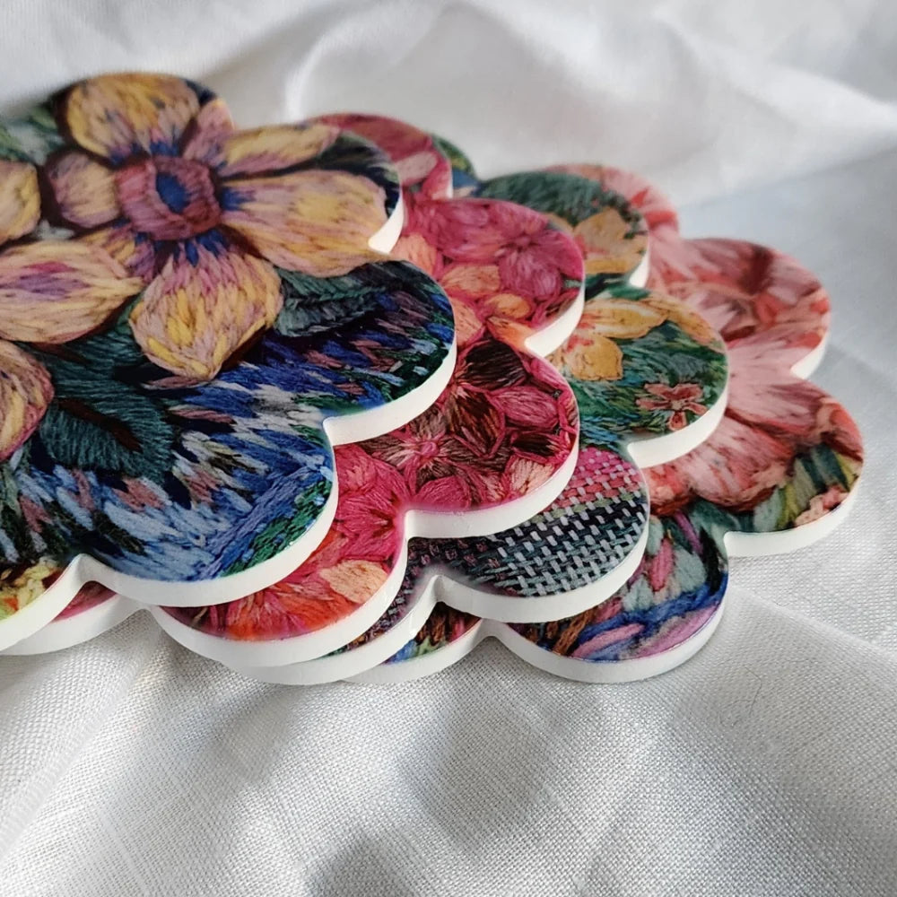 Coaster Set of 4 - Meadow-Fleur Woods-Matakana Pharmacy
