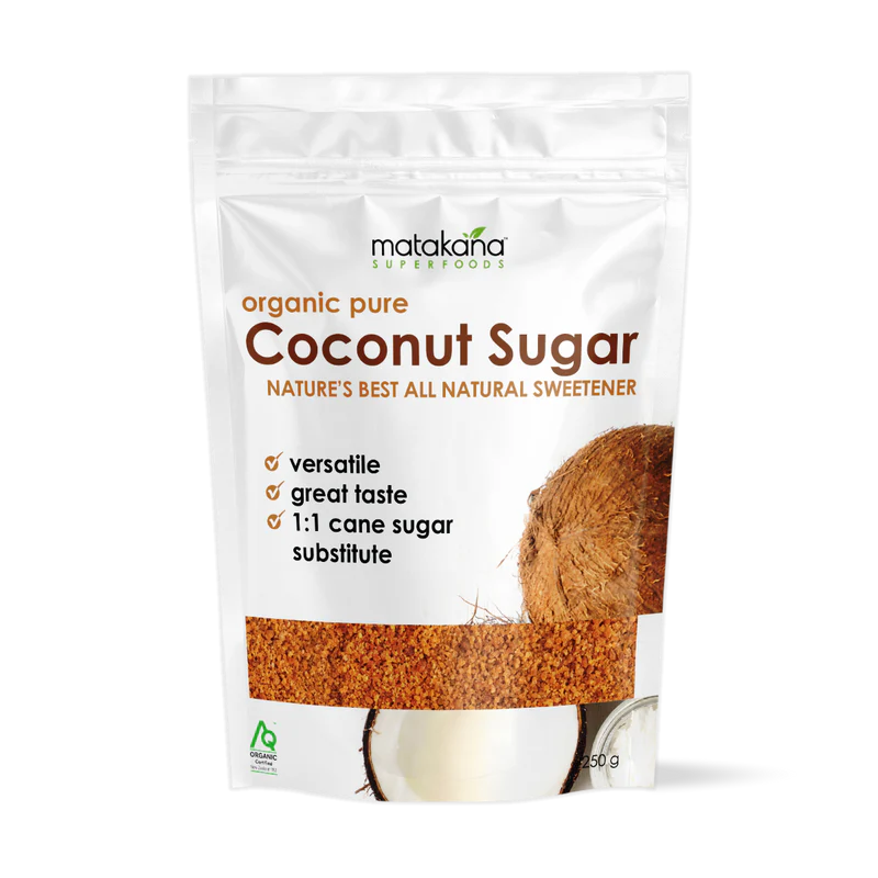 Pure Organic Coconut Sugar 250g-Matakana Pharmacy