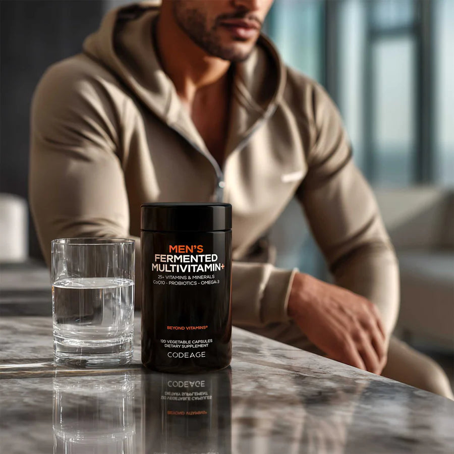 Men's Fermented Multivitamin 120 Capsules-CODEAGE-Matakana Pharmacy