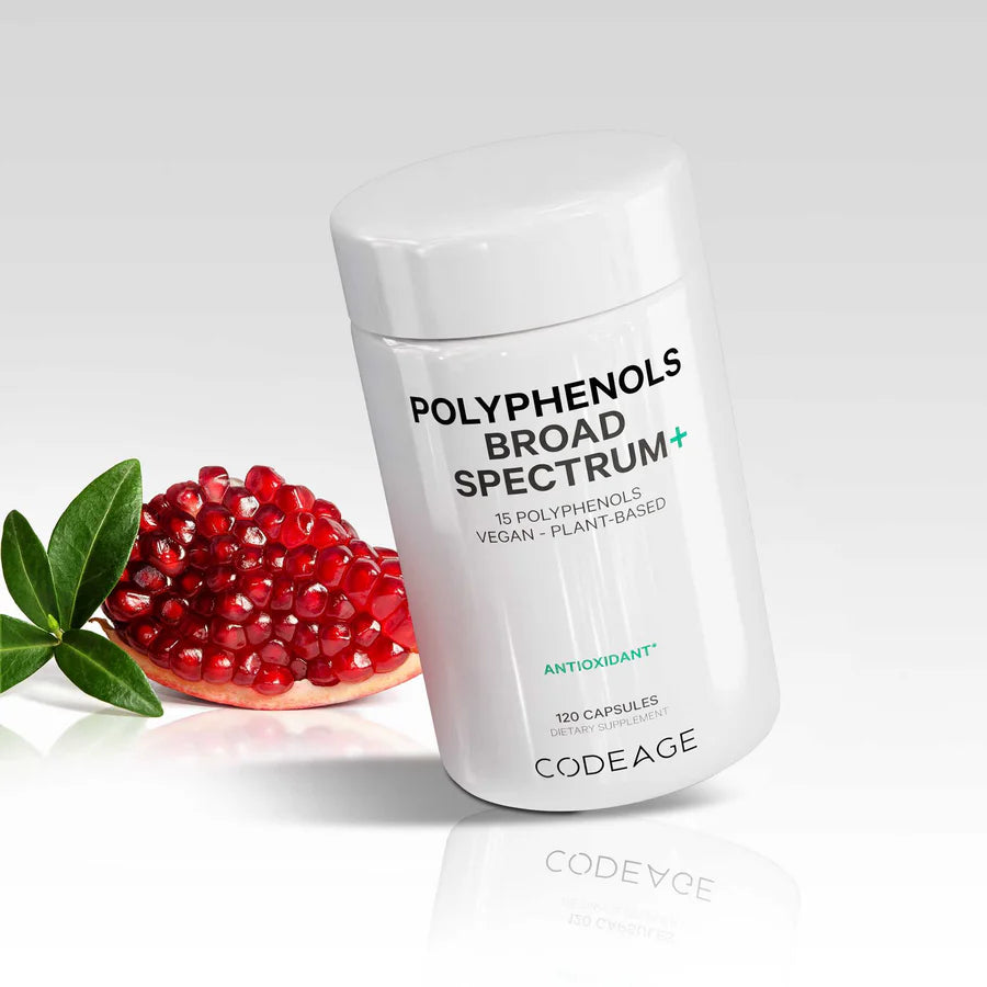 Polyphenols Broad Spectrum+ 120 Capsules-CODEAGE-Matakana Pharmacy
