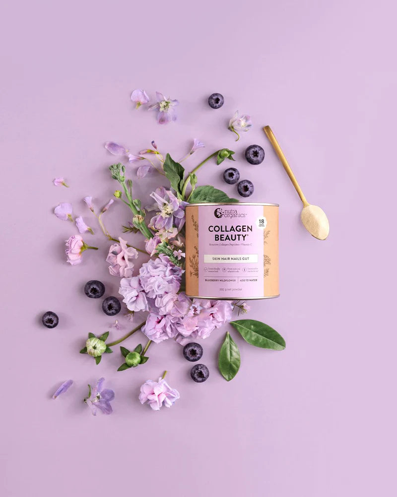 Collagen Beauty Blueberry Wildflower 225g-Matakana Pharmacy