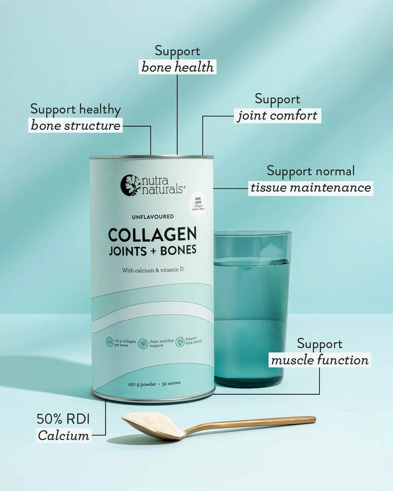 Collagen Joints & Bones Powder 450g | Nutra Organics-Nutra Organics-Matakana Pharmacy