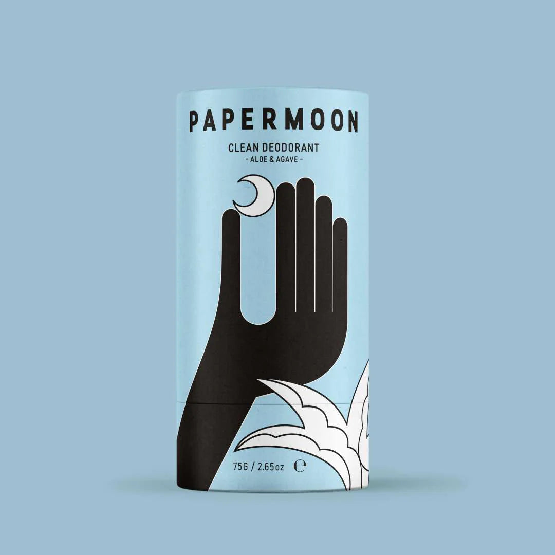 Aloe & Agave Natural Clean Deodorant-Papermoon-Matakana Pharmacy
