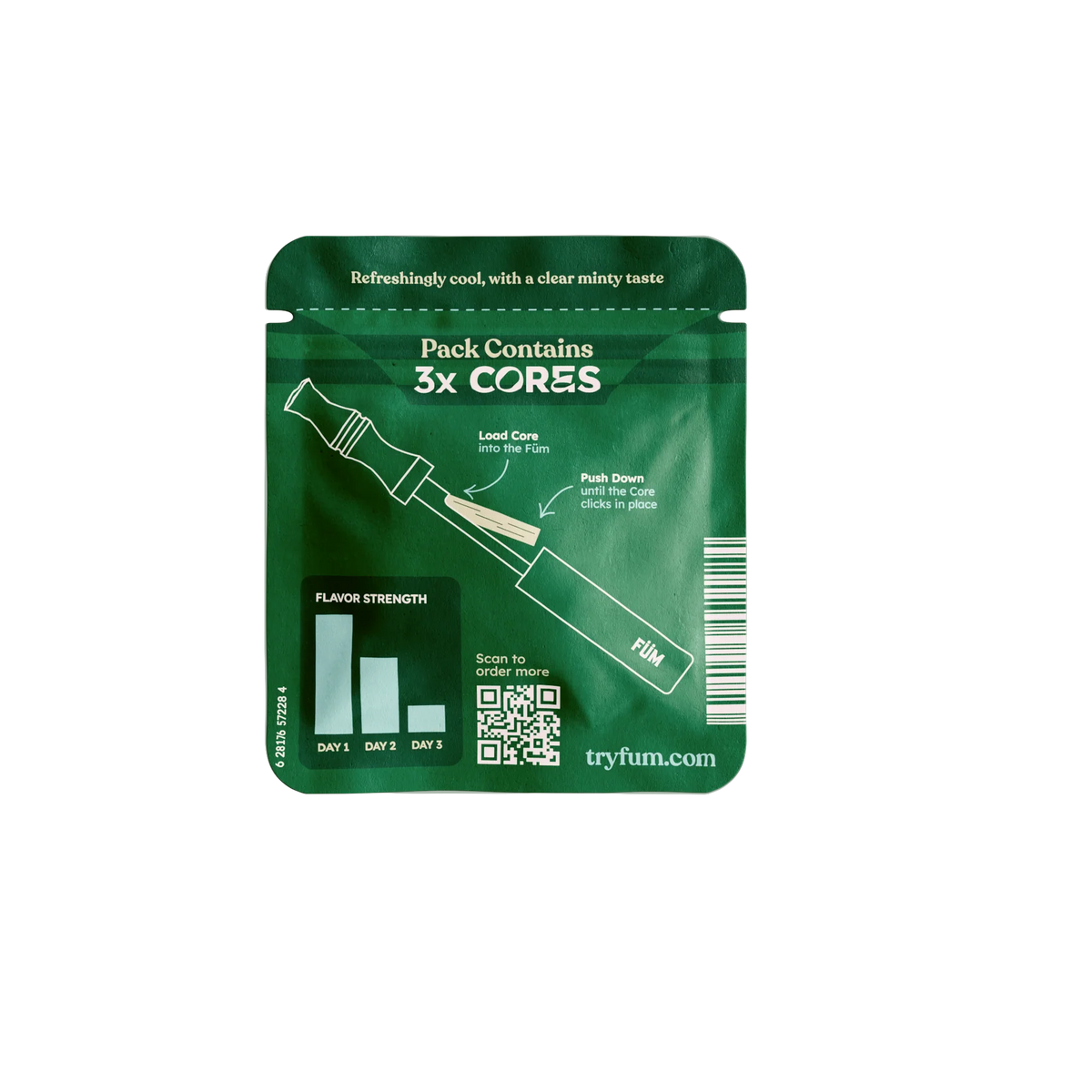 Crisp Mint Cores 3 Pack-FUM-Matakana Pharmacy