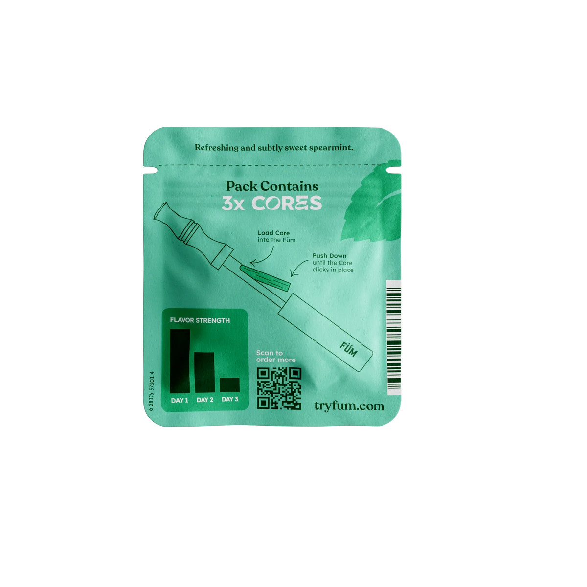 Spearmint Ice Cores 3 Pack-FUM-Matakana Pharmacy