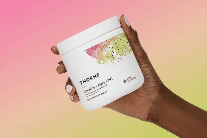Creatine & Alpha-GPC Watermelon Lemonade Powder | THORNE-Thorne-Matakana Pharmacy