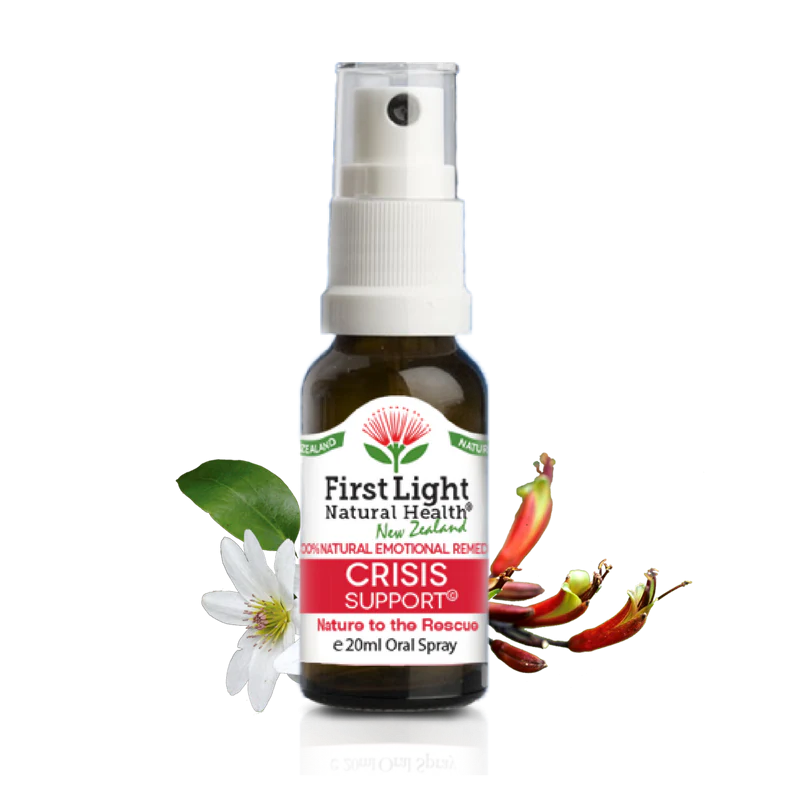 Crisis Support Oral Drops 20ml-First Light Natural Health-Matakana Pharmacy