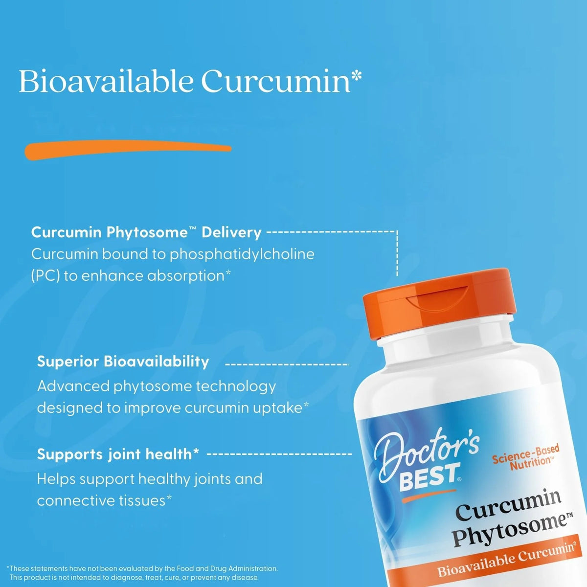 Curcumin Phytosome with Meriva 60 Capsules-Doctor's Best-Matakana Pharmacy