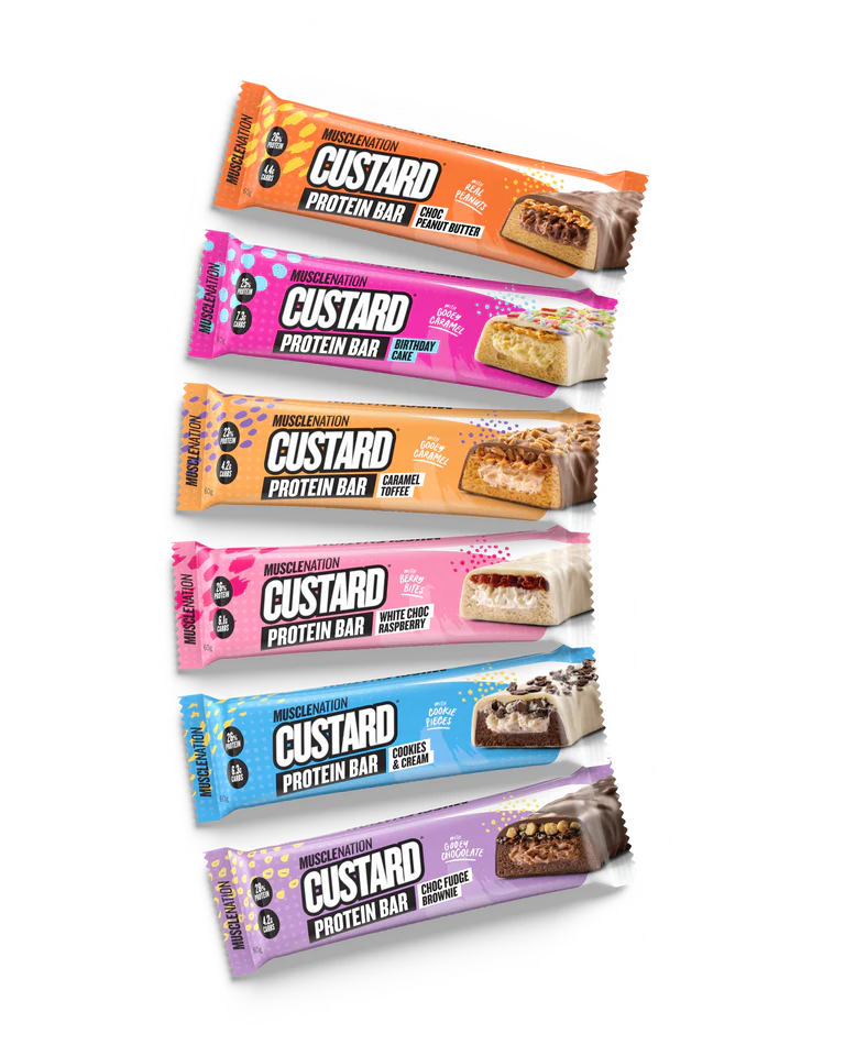 Custard Protein Sample Pack 7 x 40 Serves-MuscleNation-Matakana Pharmacy