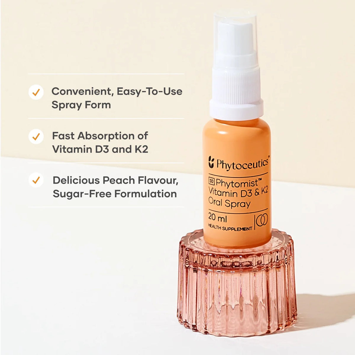 PHYTOCEUTICS PhytoM VitD3&K2 Sp 20ml-NHTNAME-Matakana Pharmacy