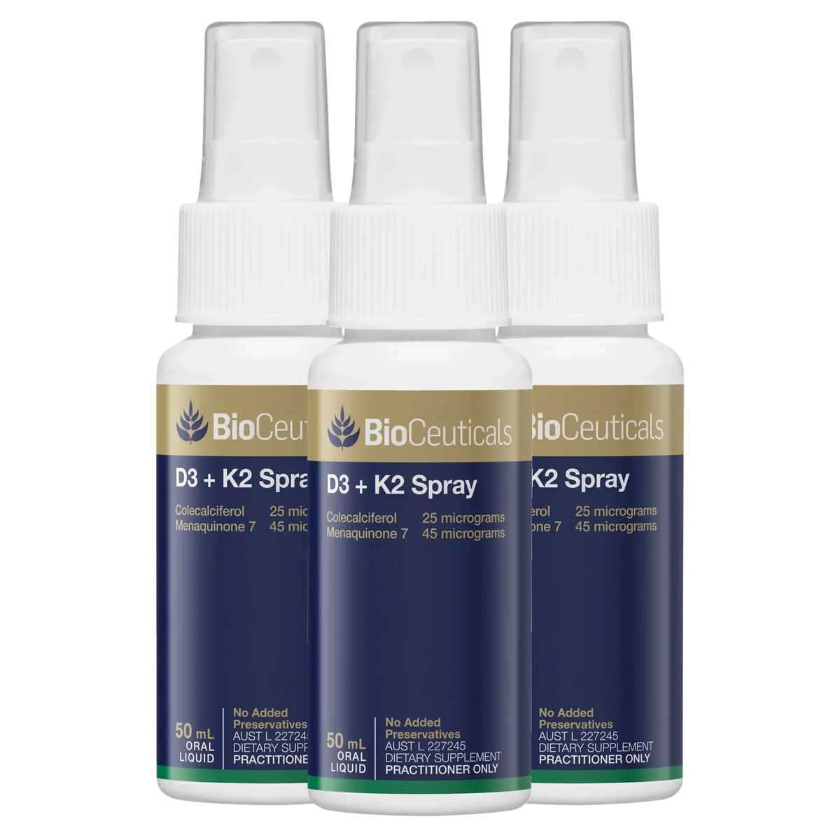 Bioceutical D3 + K2 Spray - Matakana Pharmacy