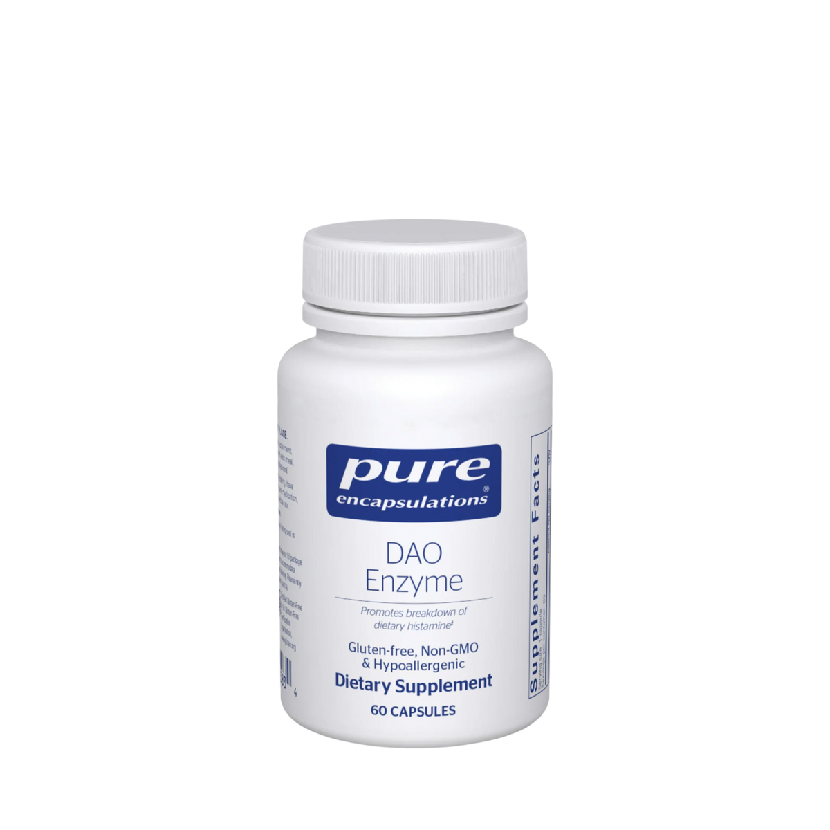 DAO Enzyme 60 Capsules-Pure Encapsulations-Matakana Pharmacy
