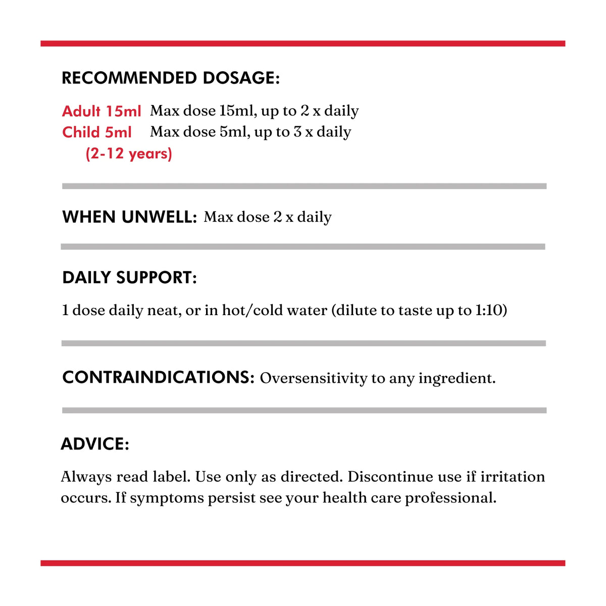 Daily Boost Tonic 200ml-Wild Dispensary-Matakana Pharmacy