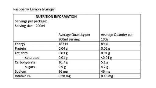 DAISY Morning Relief Raspberry, Lemon & Ginger (15 Serves) 180g-Matakana Pharmacy