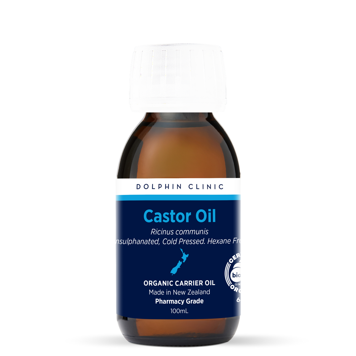 Castor Oil 100ml, front of the pack
