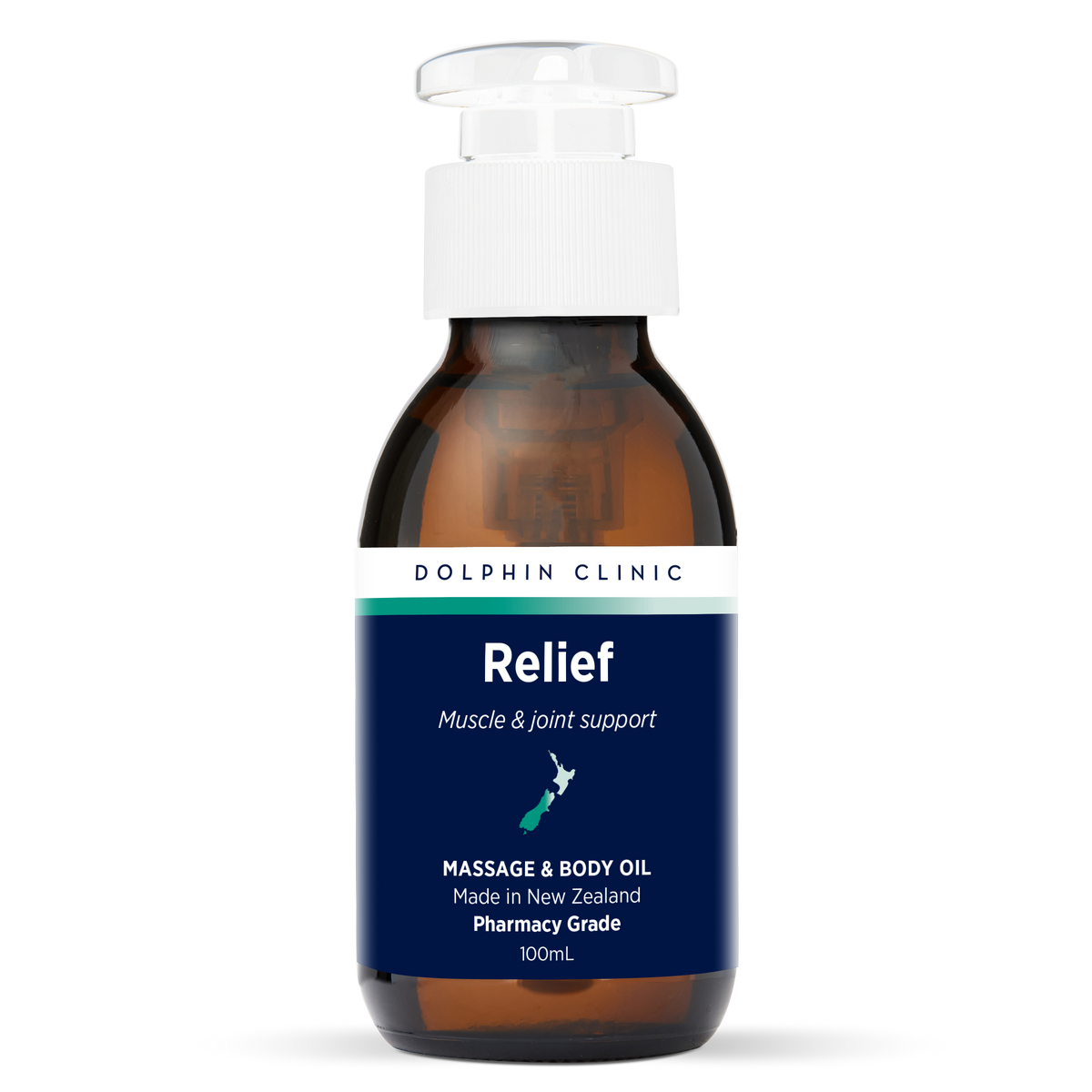 Relief Massage Oil 100ml, front of the pack