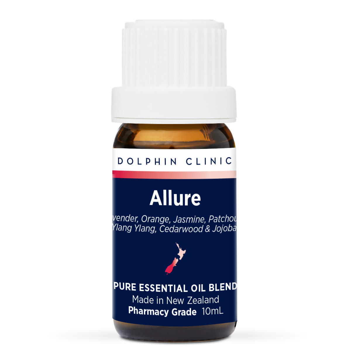 Allure Pure Essential Oil Blend 10ml, front of the pack