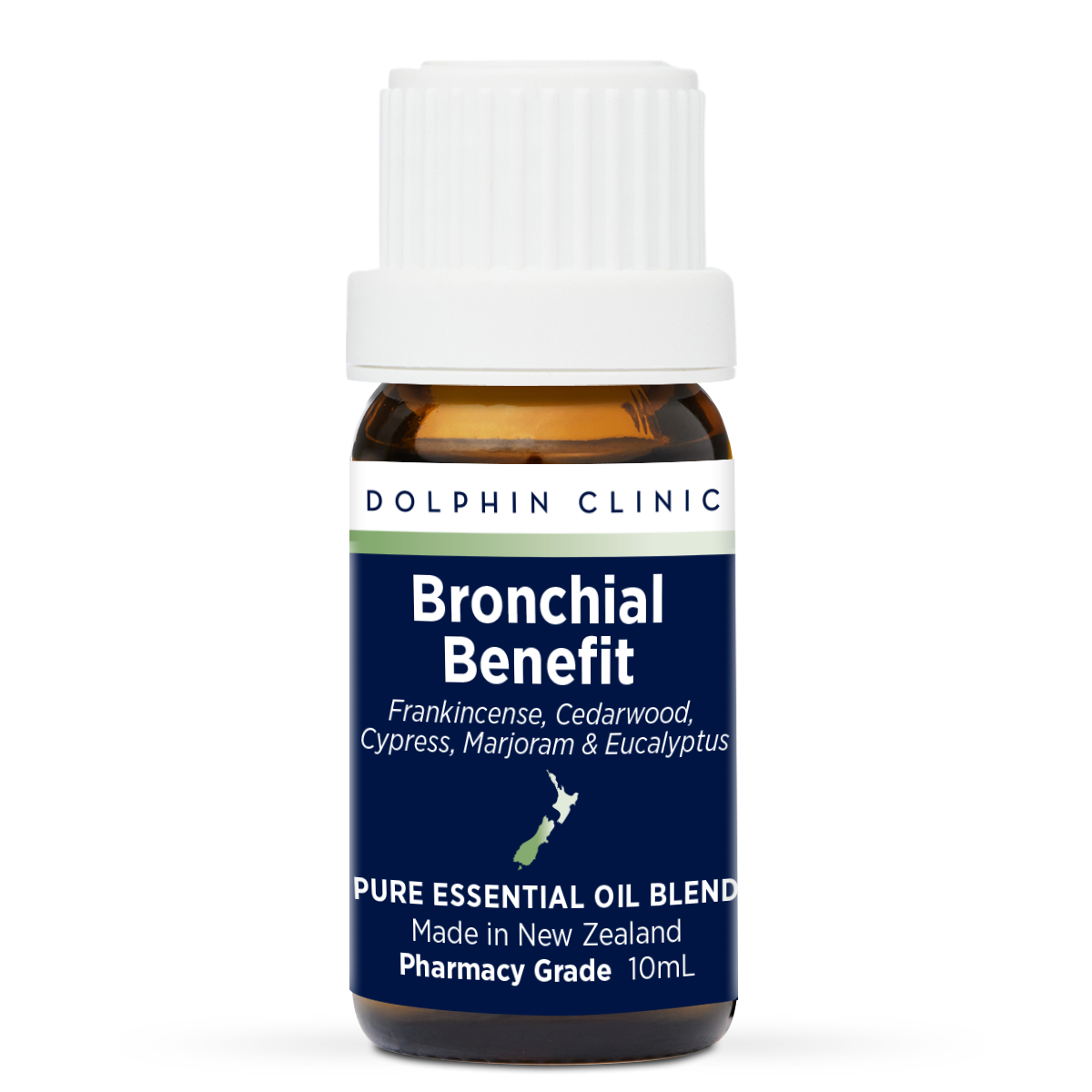 Bronchial Benefit Pure Essential Oil Blend 10ml, front of the pack
