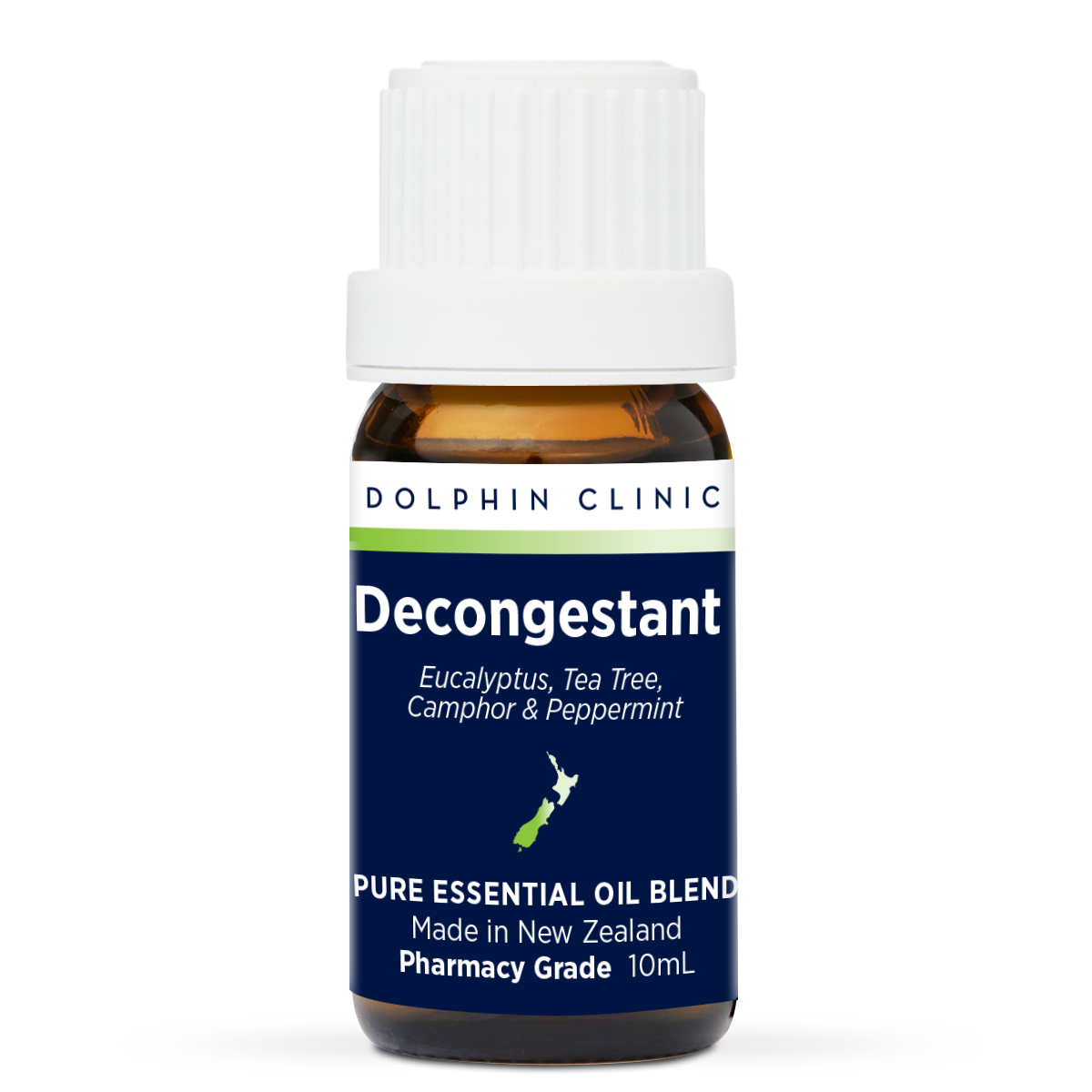 Decongestant Pure Essential Oil Blend 10ml, front of the pack