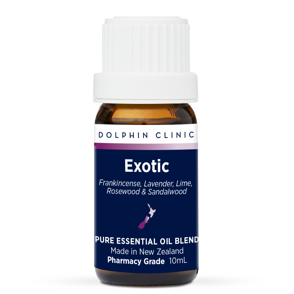Exotic Pure Essential Oil Blend 10ml, front of the pack