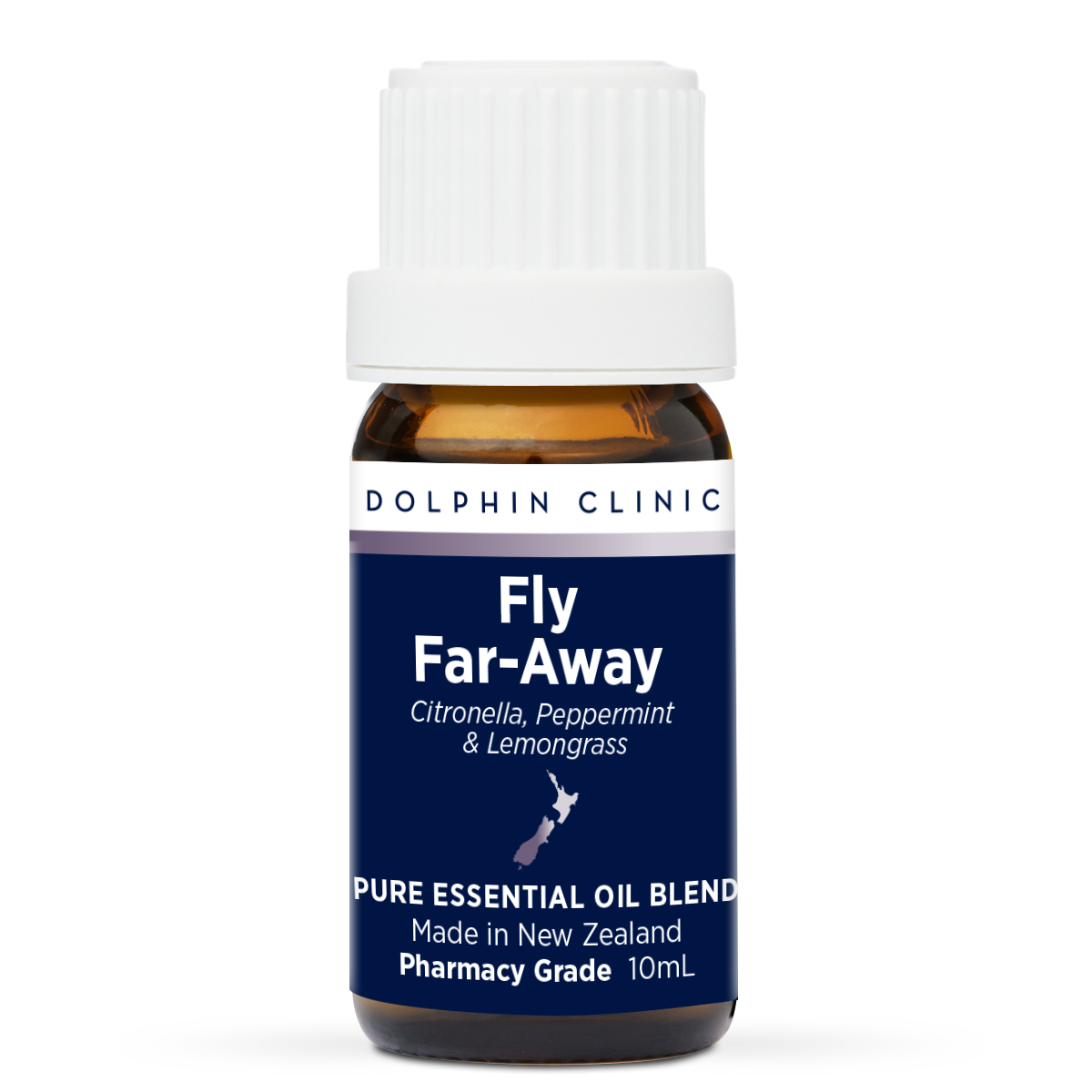 Fly Far Away Pure Essential Oil Blend 10ml, front of the pack