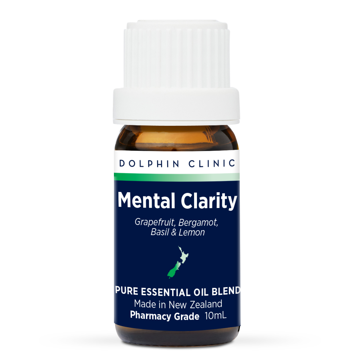 Mental Clarity Pure Essential Oil Blend 10ml, front of the pack