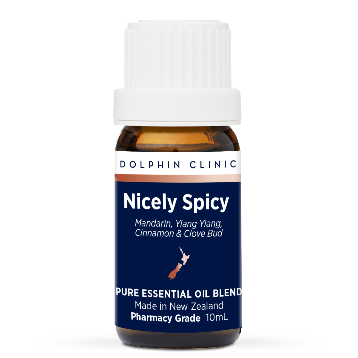 Nicely Spicy Pure Essential Oil Blend 10ml, front of the pack