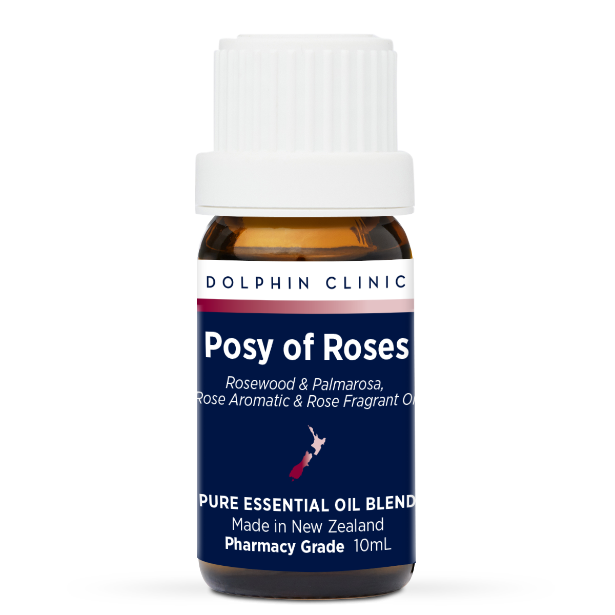 Posy of Roses Pure Essential Oil Blend 10ml, front of the pack