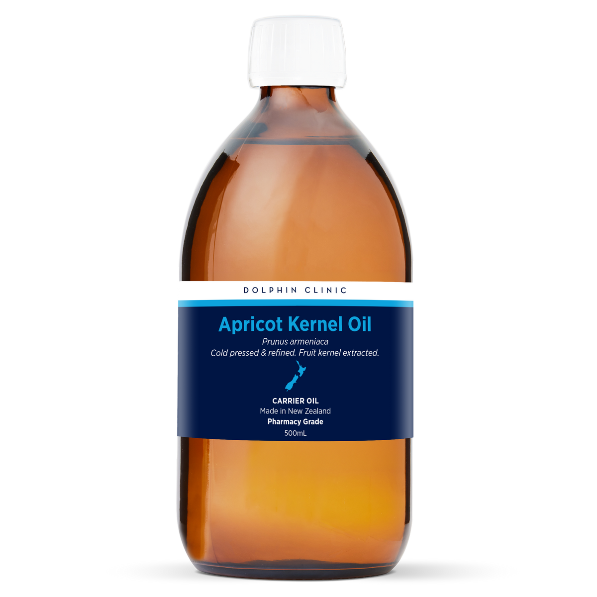 Apricot Kernel Oil 500ml, front of the pack