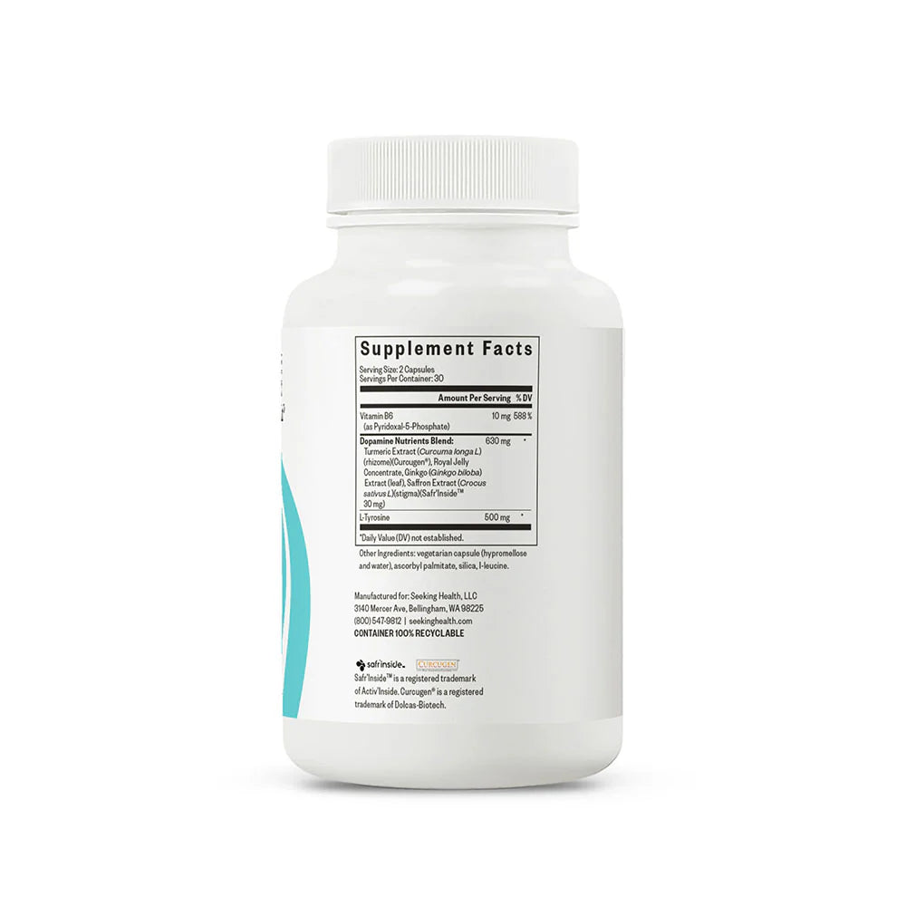 Dopamine Nutrients 60caps-Seeking Health-Matakana Pharmacy
