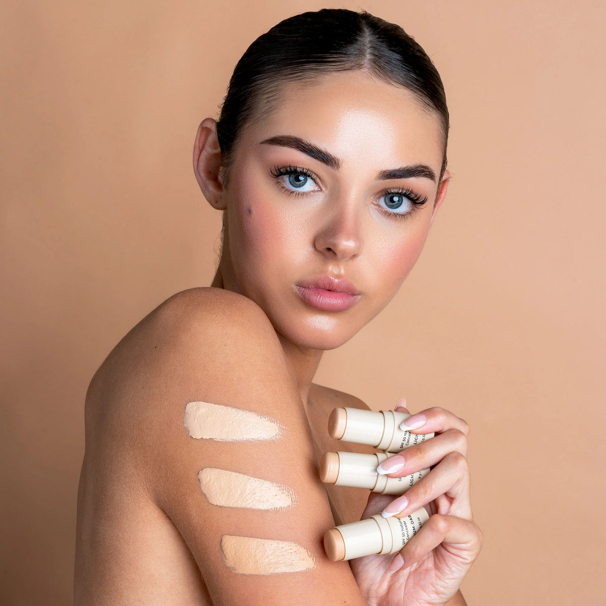 SPF 50 Natural Concealer Medium Dark 9g-Avocado Zinc-Matakana Pharmacy