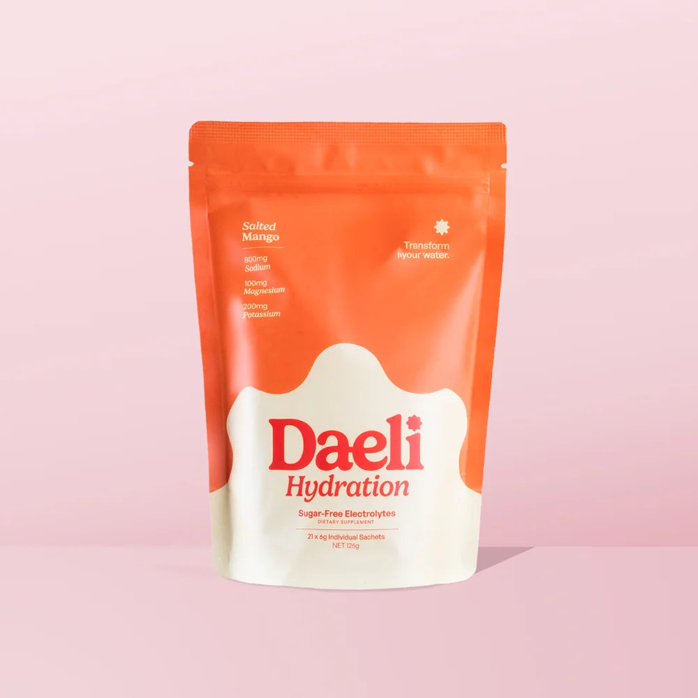 Daeli Hydration Salted Mango | 21 Sachets-Daeli Hydration-Matakana Pharmacy