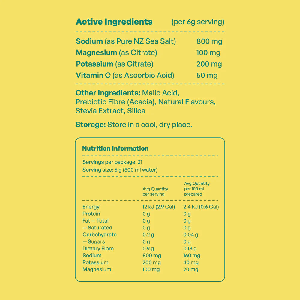 Daeli Hydration Salted Pineapple | 21 Sachets-Daeli Hydration-Matakana Pharmacy