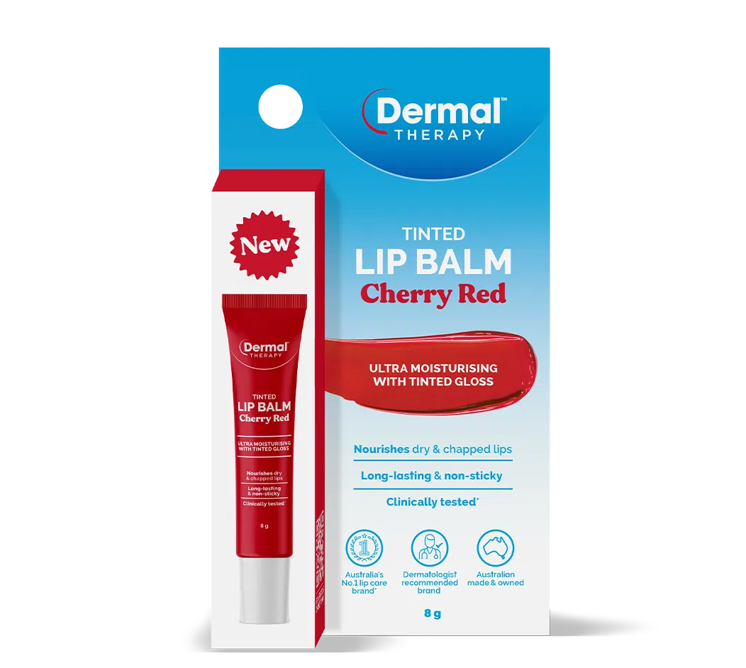 Lip Balm & Tint Cherry Red 8g-Matakana Pharmacy