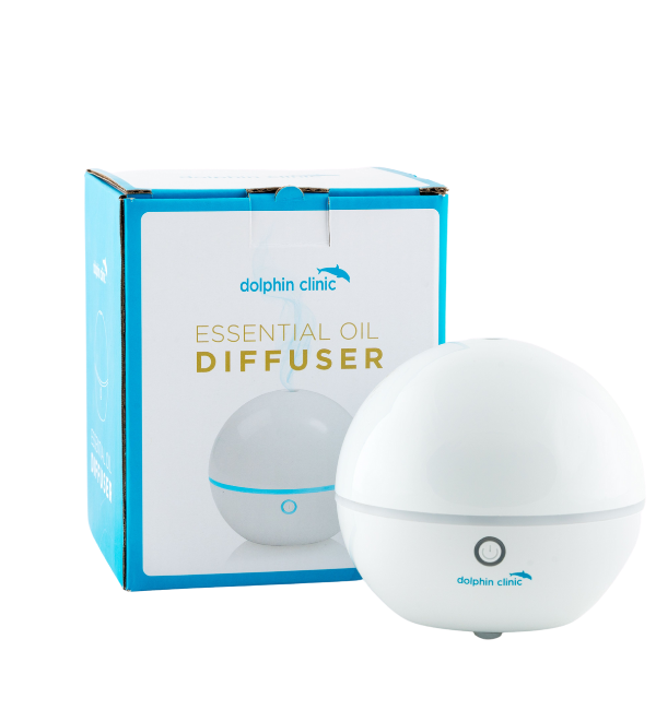 Ultrasonic Diffuser White in its presentation box