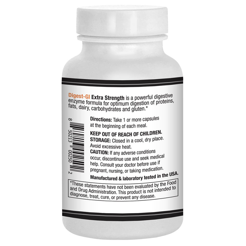 Image of Digest-GI Extra Strength 60caps directions