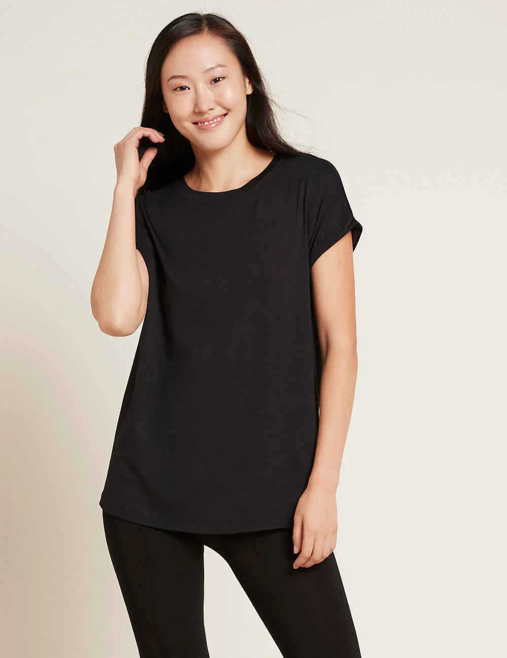 BOODY Downtime Lounge Top Black Small-Matakana Pharmacy