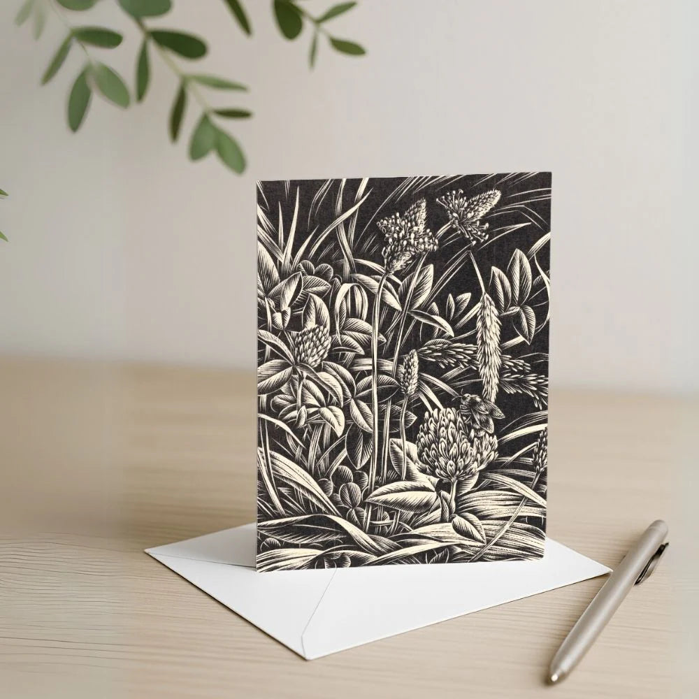 Clover Card by E Mervyn Taylor-Te Papa Store-Matakana Pharmacy