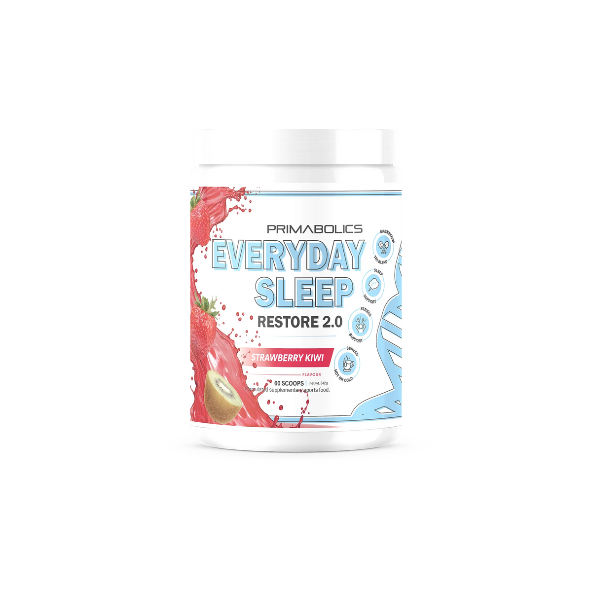 Everyday Sleep Strawberry Kiwi Powder-Primabolics-Matakana Pharmacy
