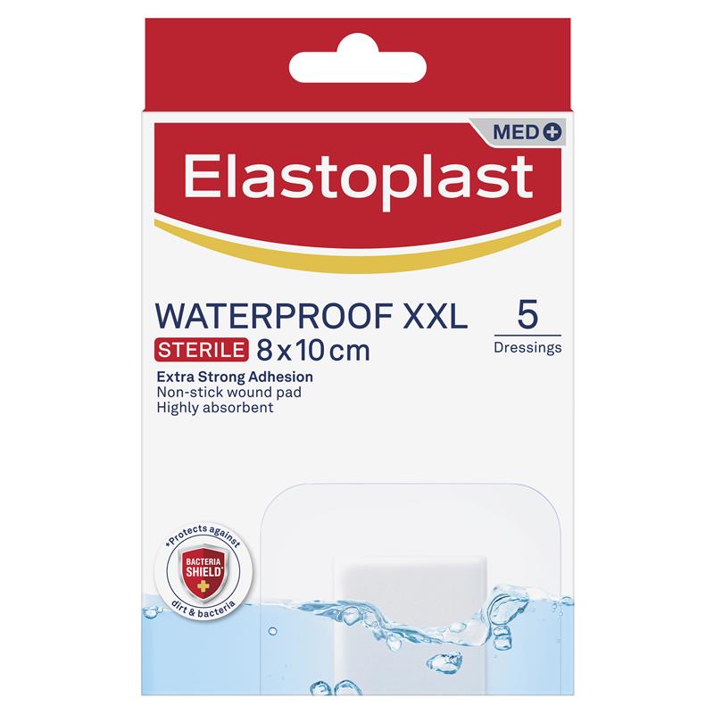 ELASTOPLAST Aqua Protect 8x10cm 5 pack-Matakana Pharmacy