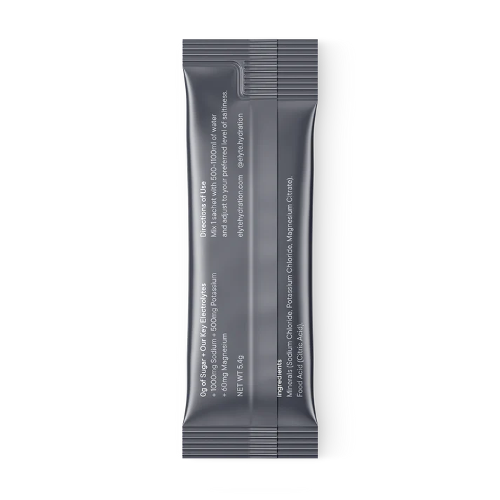 Elyte Hydration Powder Unflavoured 12 Pack-ELYTE-Matakana Pharmacy