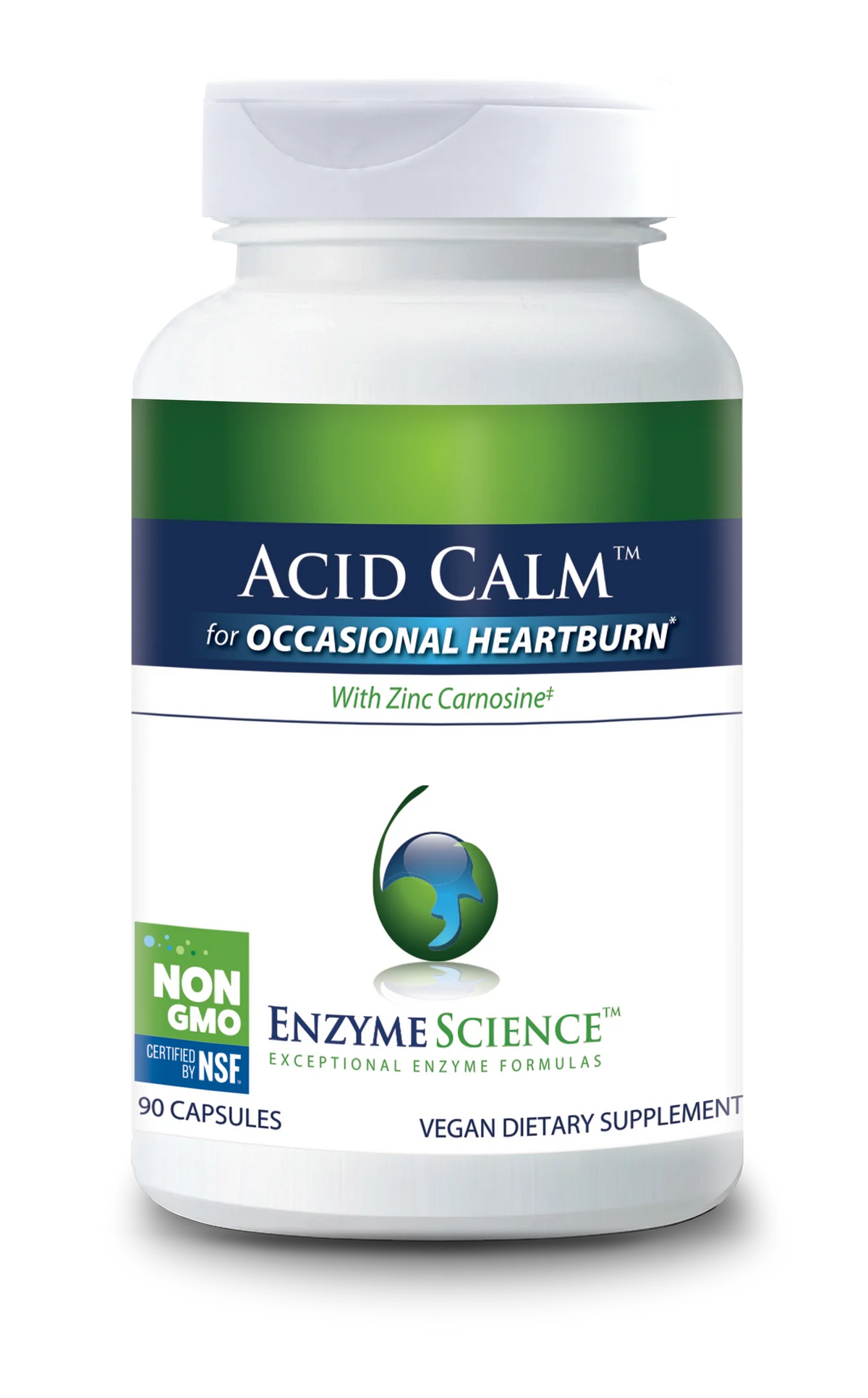image of ENZYME SCIENCE Acid Calm 90caps