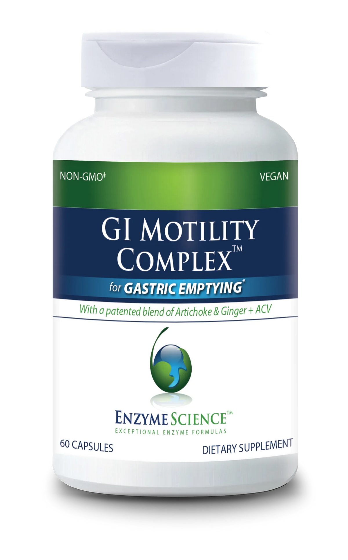 image of ENZYME SCIENCE GI Motility Complex 60caps