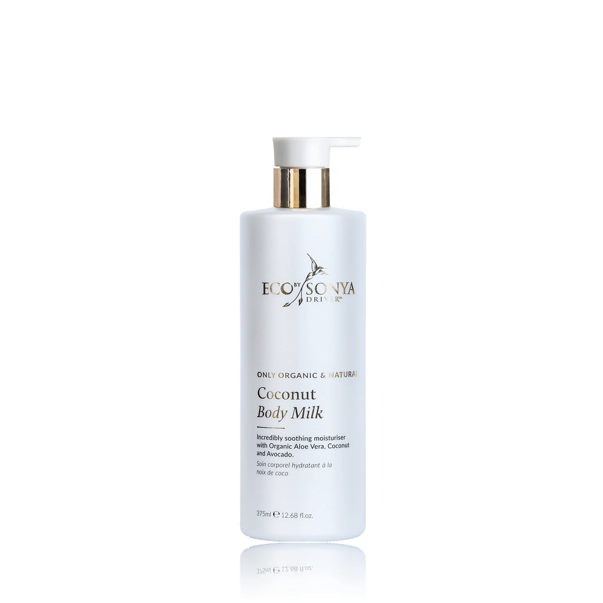 Coconut Body Milk 375ml-Eco Sonya-Matakana Pharmacy