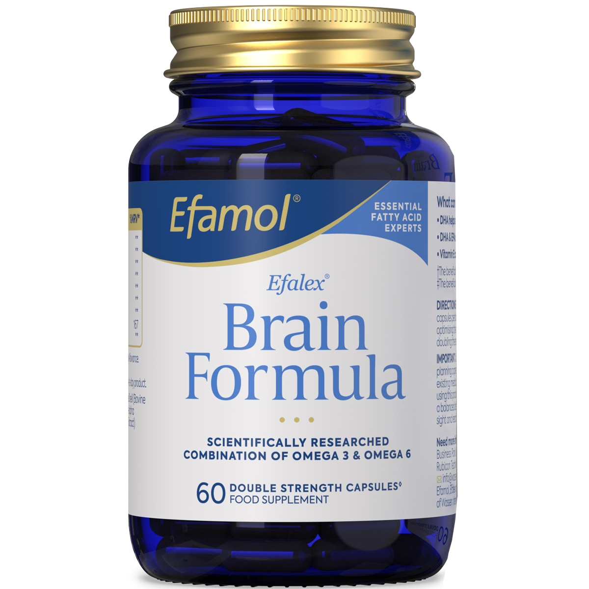 EFAMOL Efalex Brain Formula Caps 60s-EFAMOL-Matakana Pharmacy