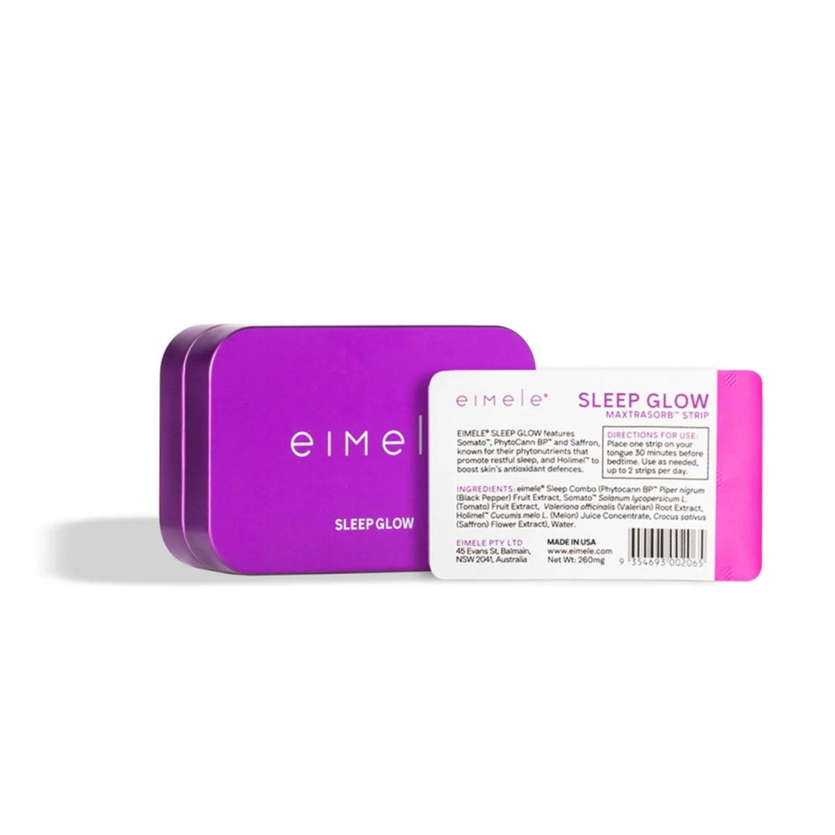 Eimele Sleep Glow 30 Strips-Eimele-Matakana Pharmacy