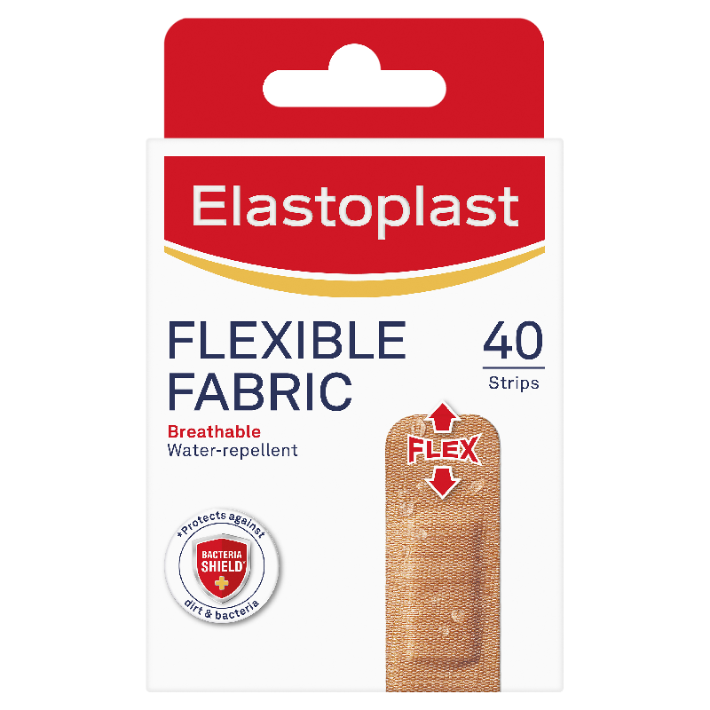 Elastoplast Flexible Fabric Strips 40 Pack-Elastoplast-Matakana Pharmacy